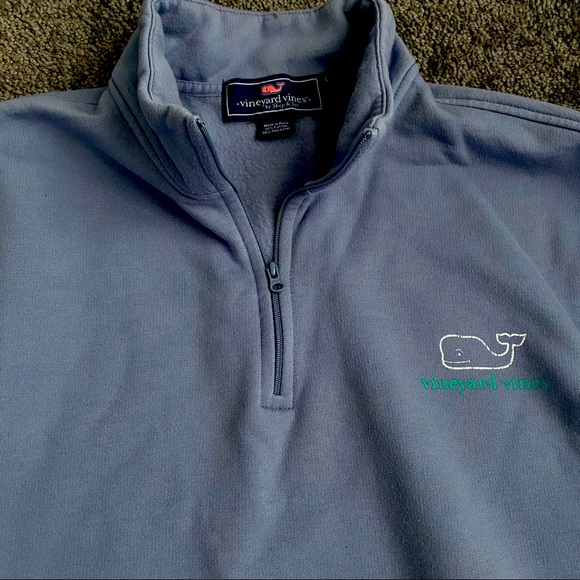 Men’s Vineyard Vines 1/4 Zip Sz. Lg - Picture 2 of 3